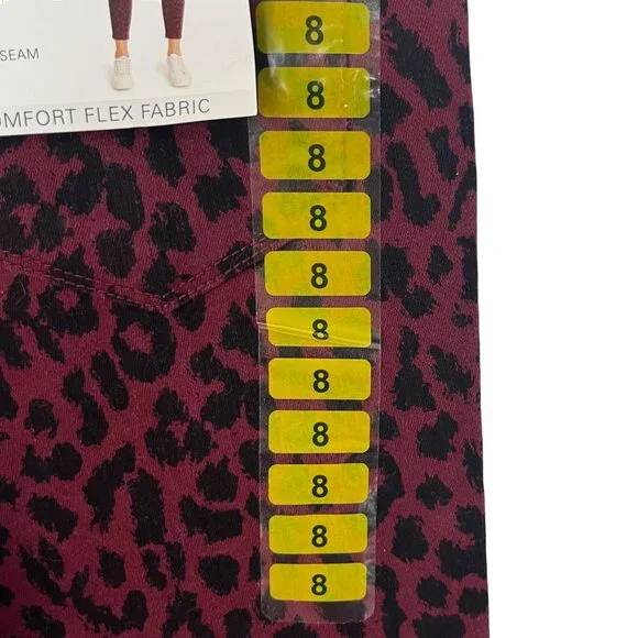 Social Standard Skinny Ankle Jeans Pants Womens Size 8 Red New - Picture 12 of 16